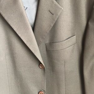 Tan/Brown Men’s Italian Suit Jacket